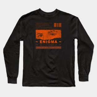 Alan Turing Enigma // Streetwear Art Long Sleeve T-Shirt